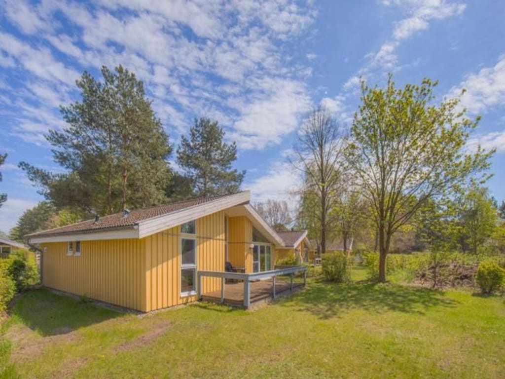 Vakantiehuis met sauna in vakantiepark Mirow