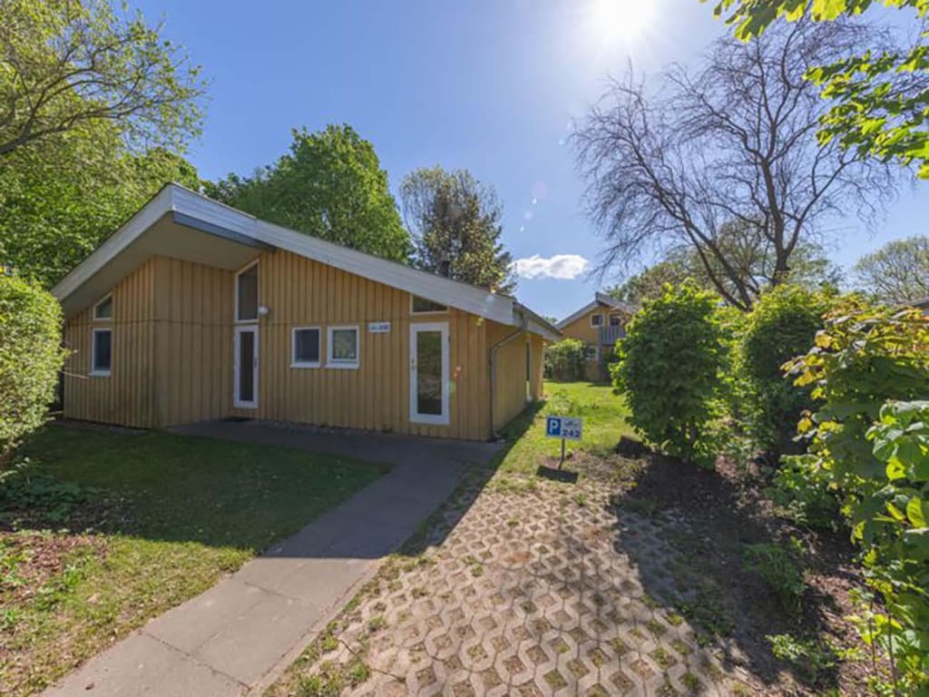Vakantiehuis met sauna op vakantiepark Mirow