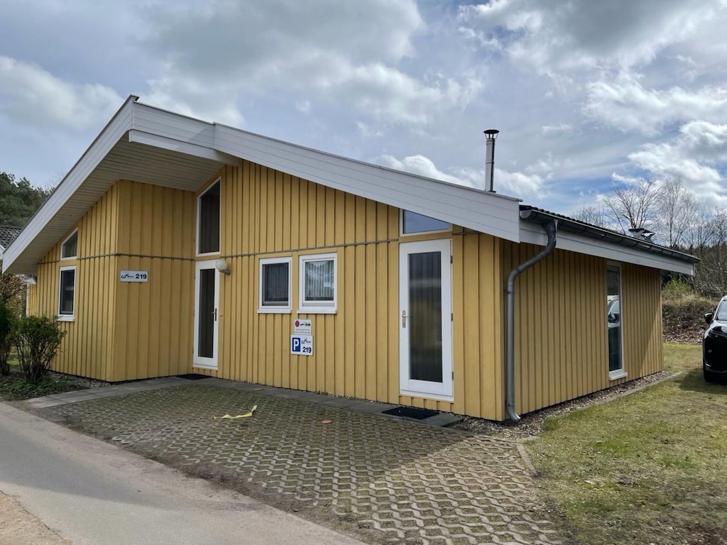 Vakantiehuis met sauna in vakantiepark Mirow
