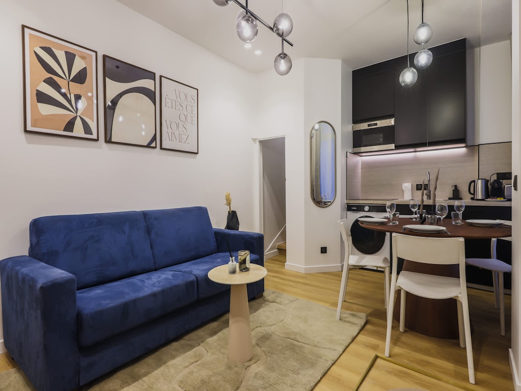 Prachtig duplex 1 slaapkamer Centrum van Parijs