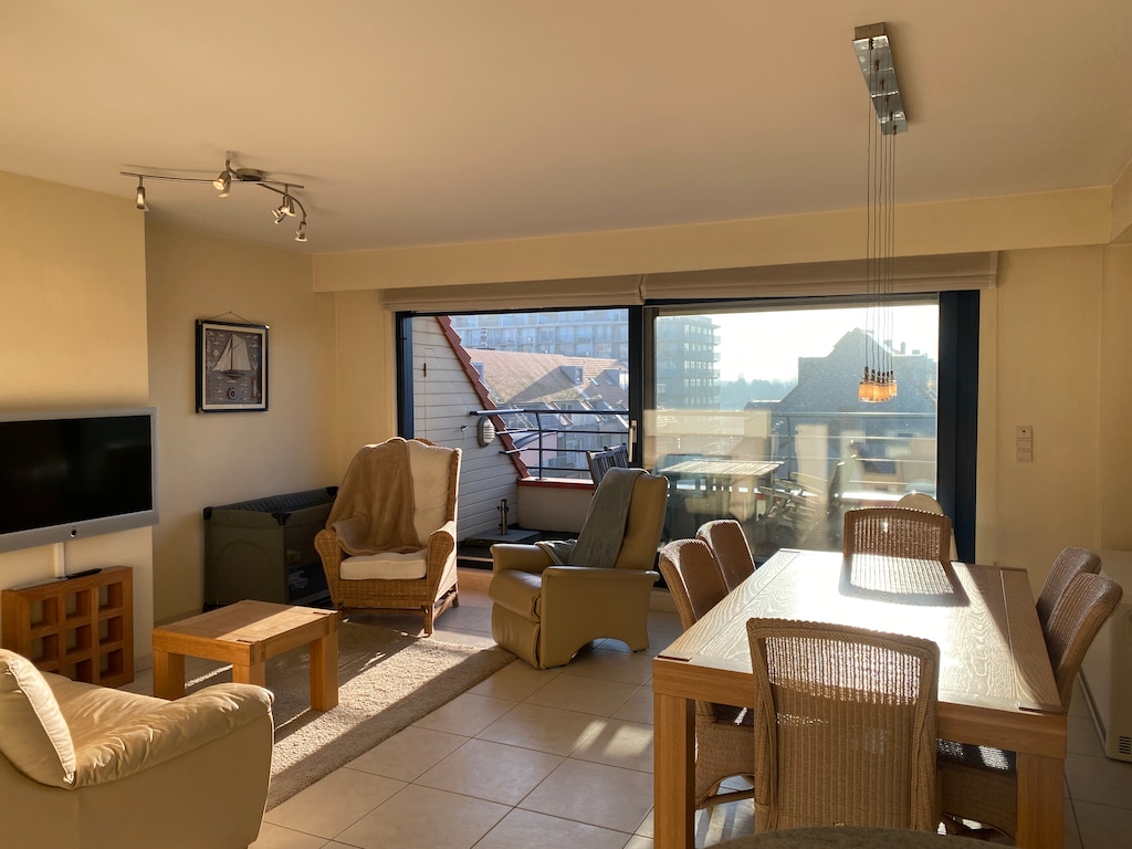Appartement in Nieuwpoort nabij het strand