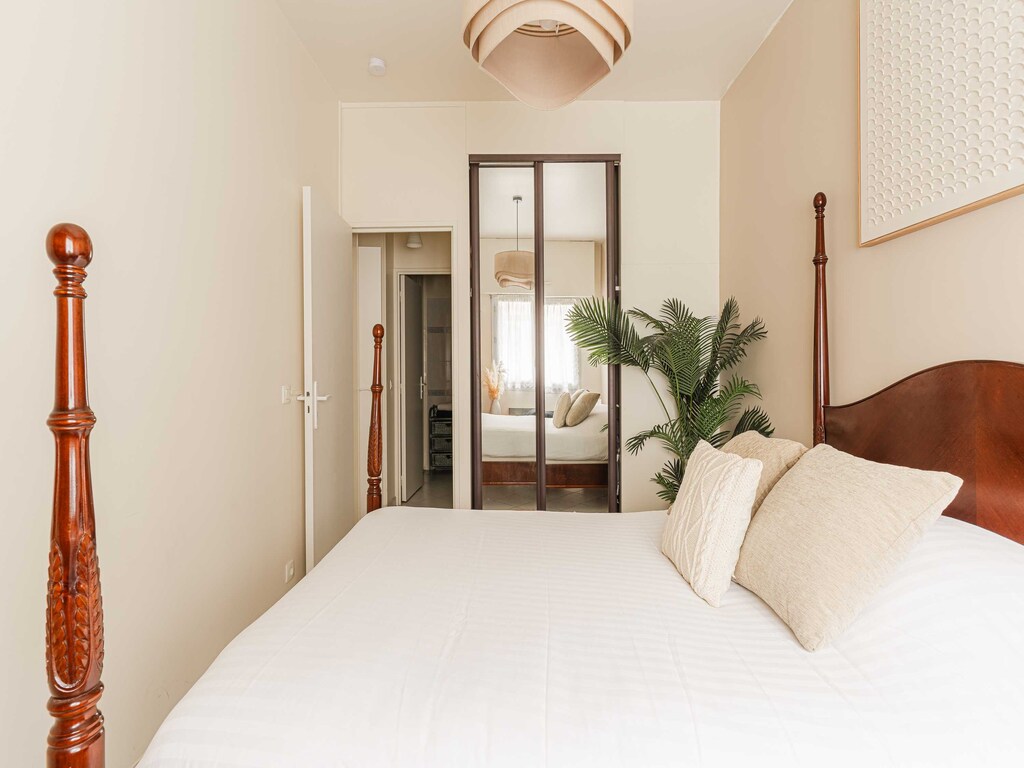 Modern appartement met terras in Trouville