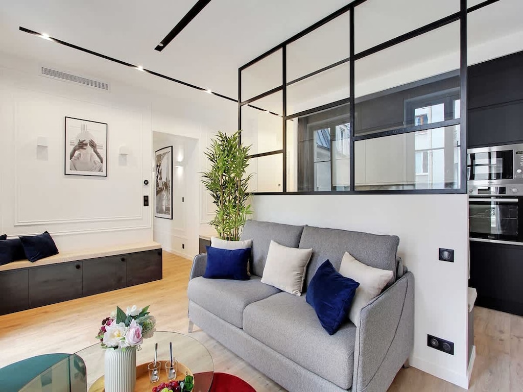 Luxe appartement met airconditioning in het centrum van Parijs