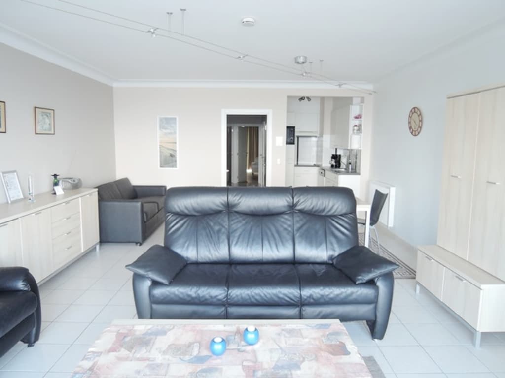 Appartement in Zeedijk met zeezicht