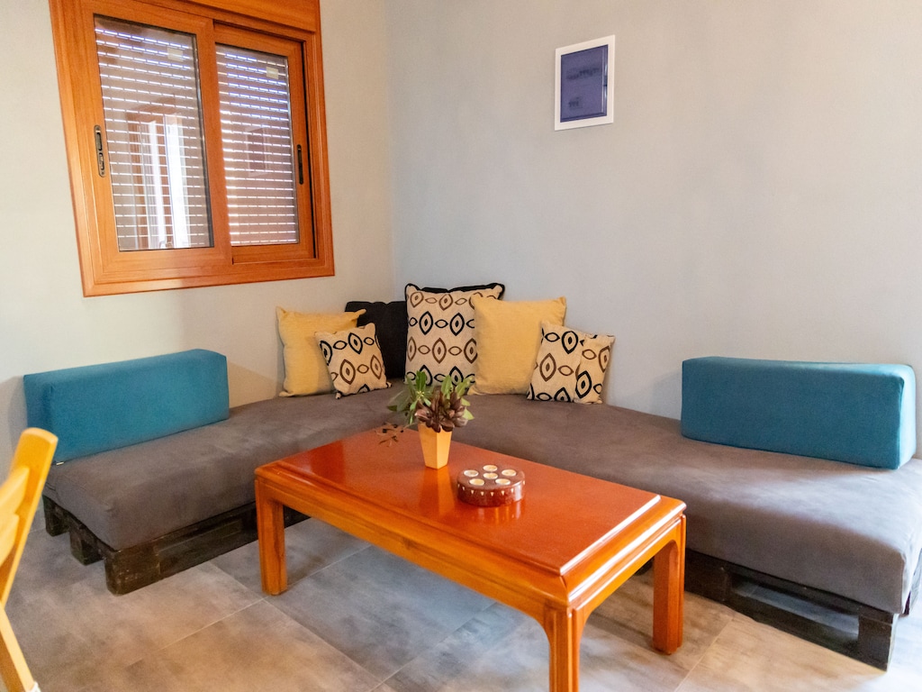 Villa met uitzicht op Tigani in Mani