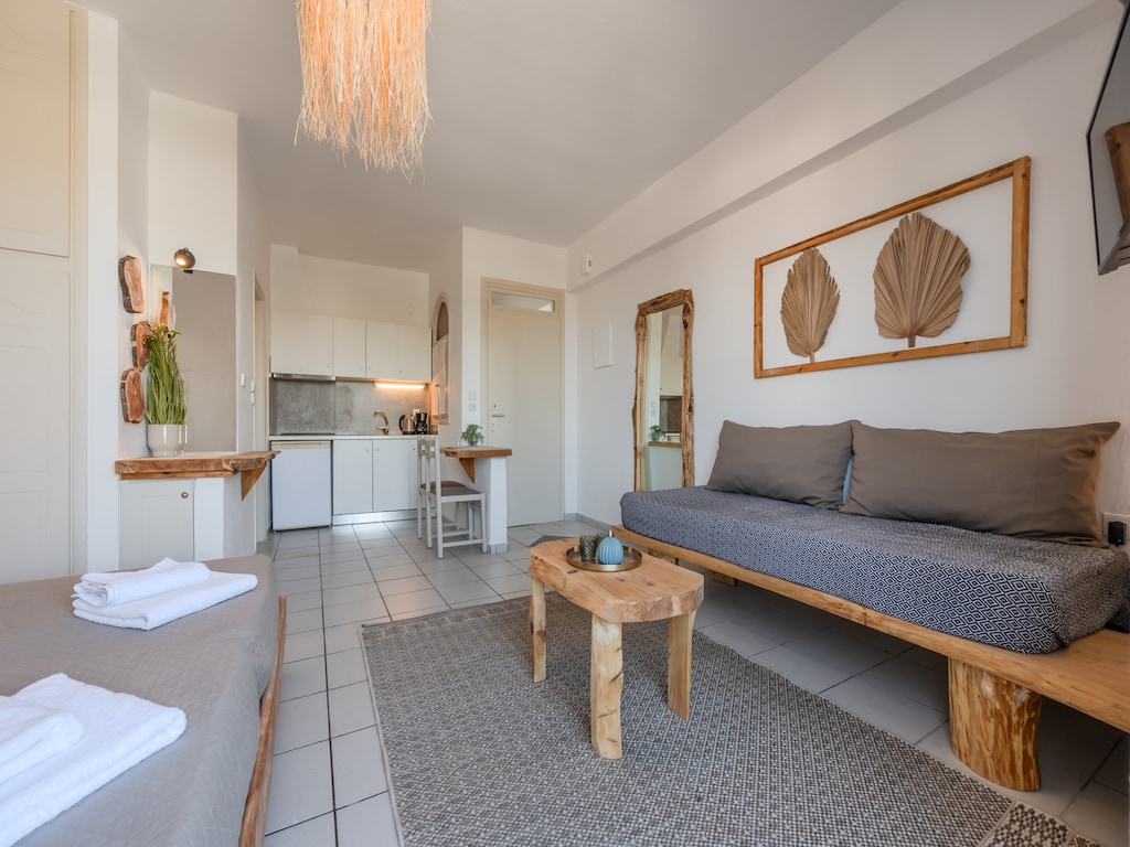 Stijlvol appartement met 1 slaapkamer aan zee