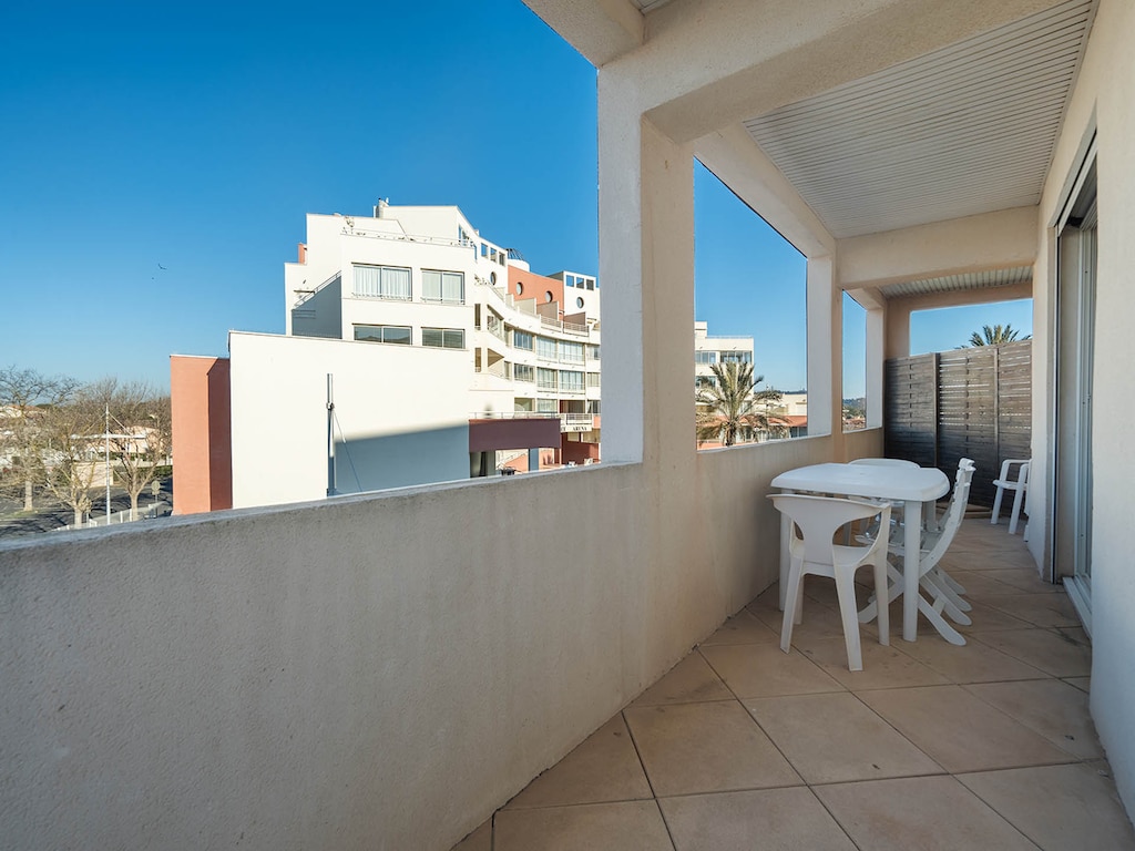 Appartement in Cap d'Agde bij het Strand