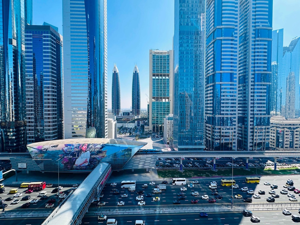 Modern 1BR | Iconisch Burj-uitzicht | DIFC