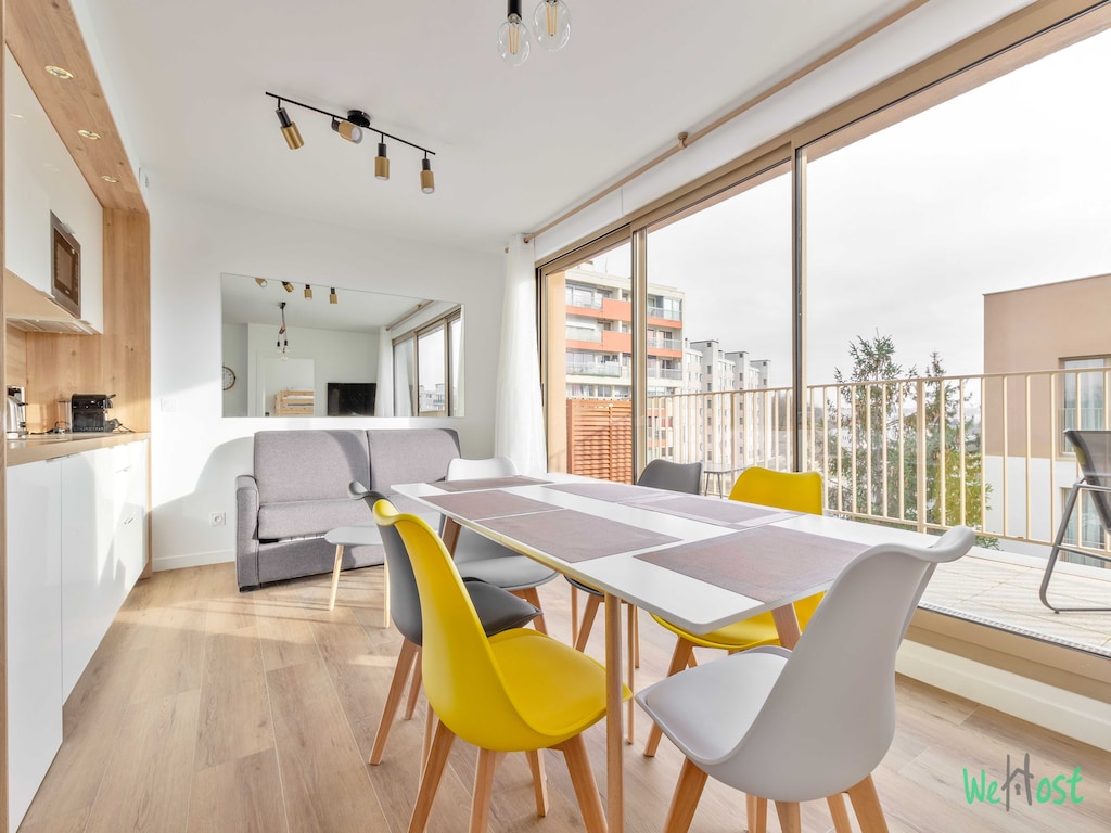 Aangenaam appartement met balkon - 6P - Dichtbij Disney/Parijs