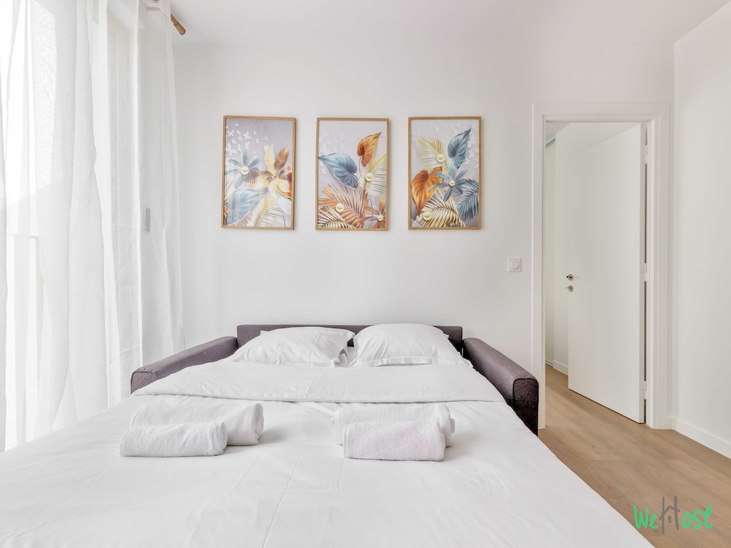 Appartement met balkon in Parijs