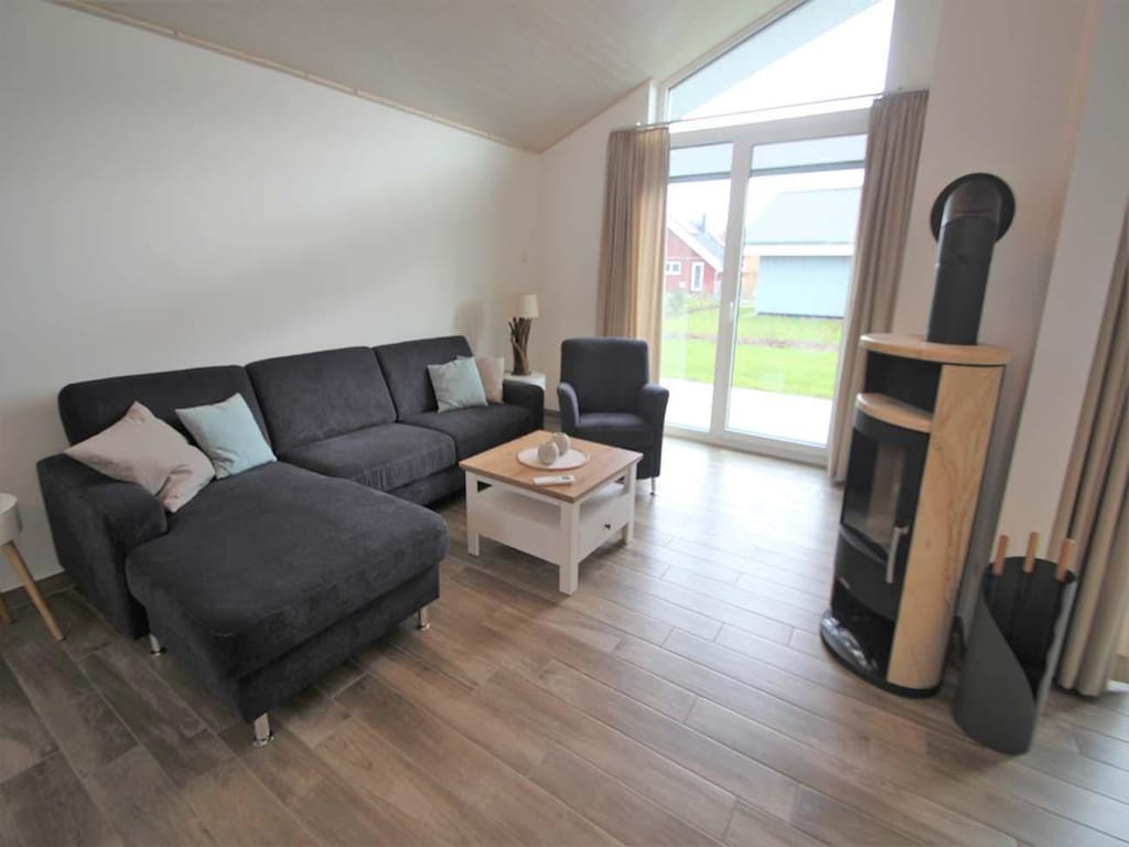 Vakantiehuis met sauna in vakantiepark Mirow