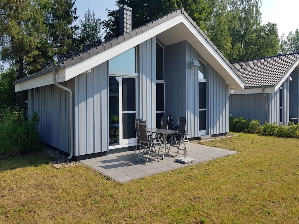 Ferienhaus mit Sauna im Ferienpark Mirow