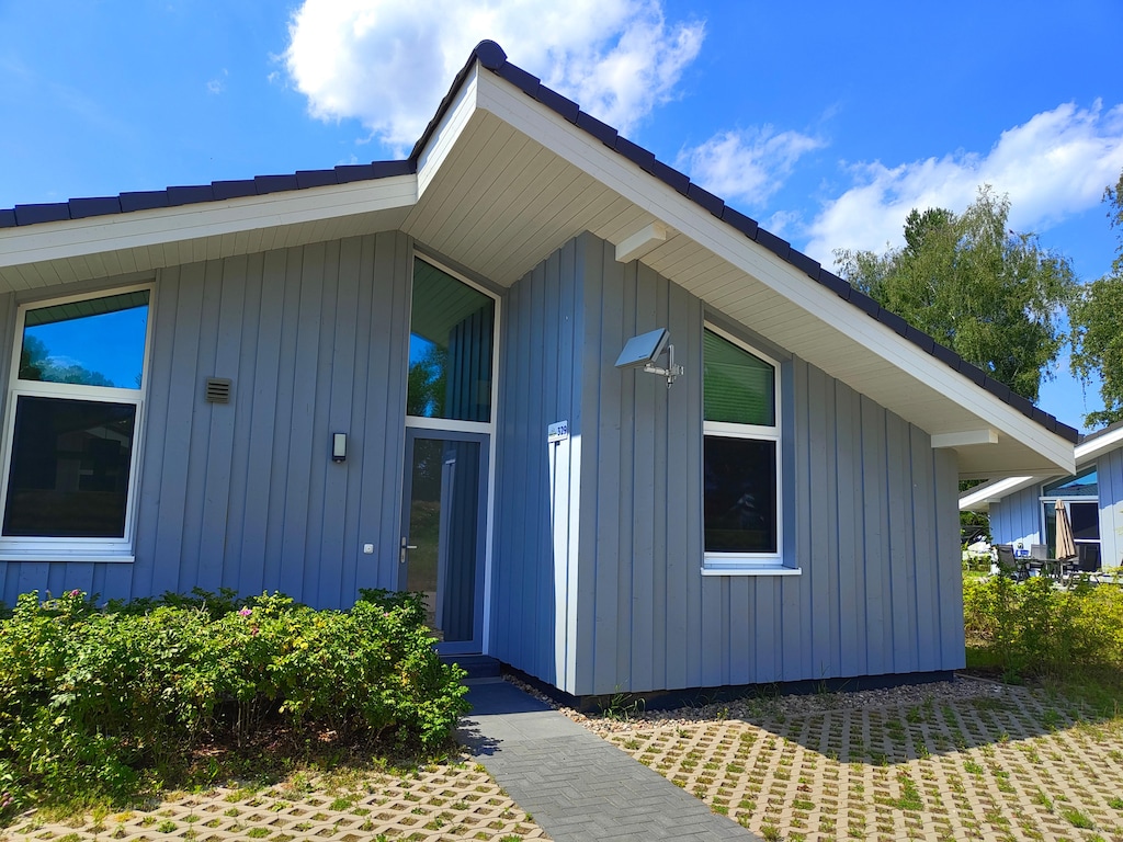 Vakantiehuis met sauna in vakantiepark Mirow