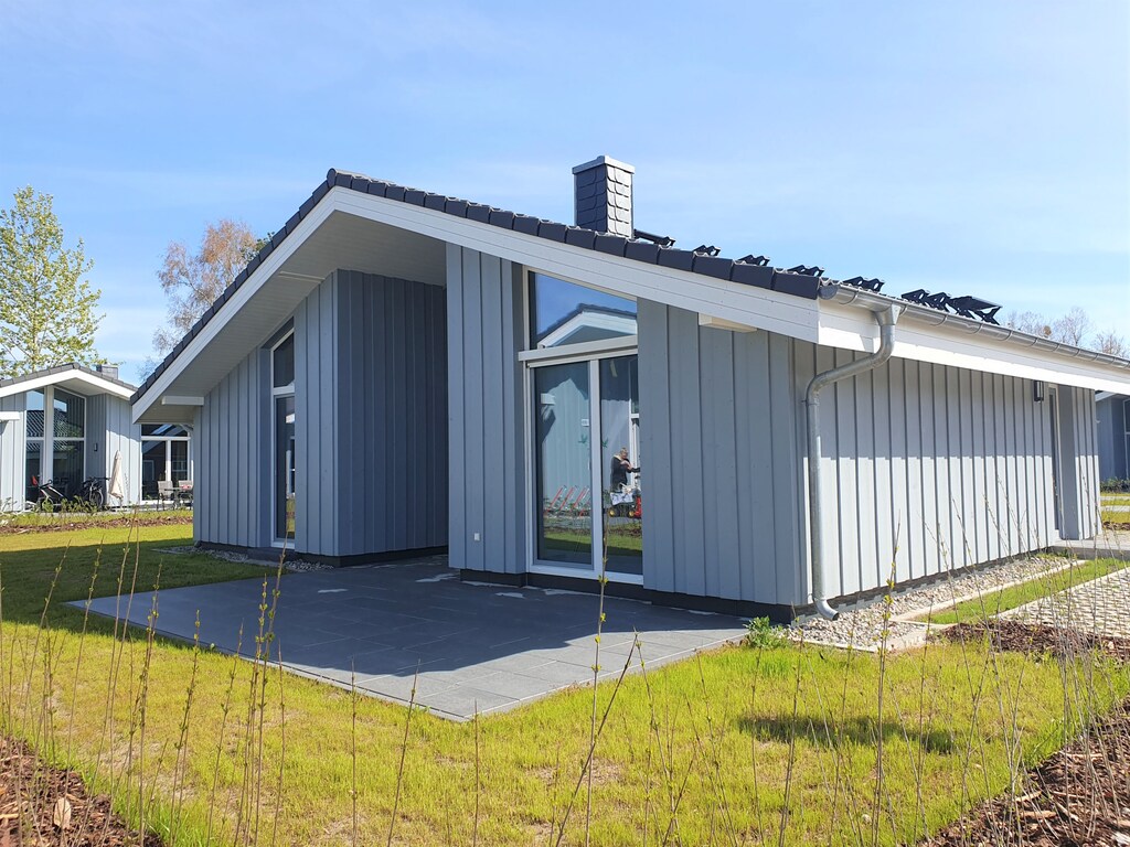 Vakantiehuis met sauna op vakantiepark Mirow