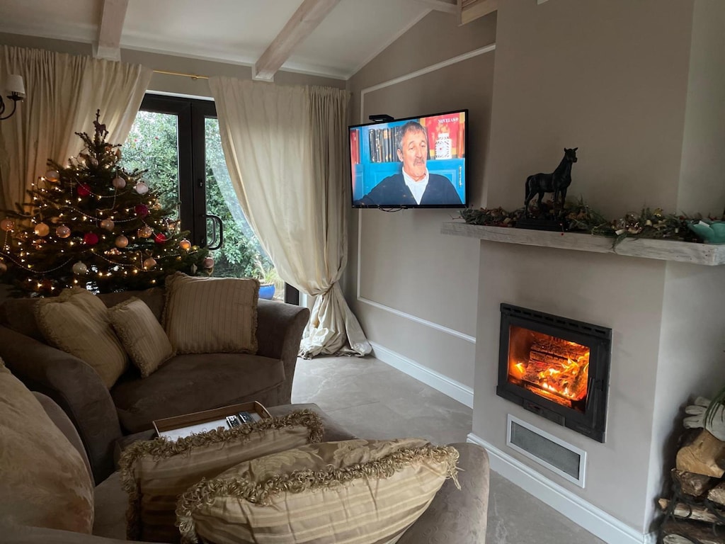 Comfortabel vakantiehuis met sauna en whirlpool