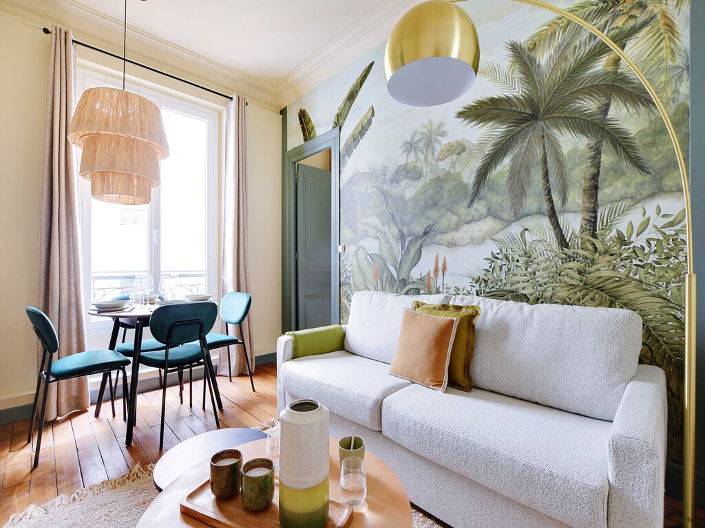 Modern appartement 1 SLAAPKAMER / 2P - wijk Marais