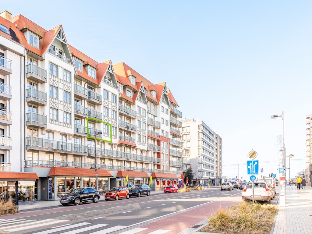 Appartement bij Belgische kuststrand