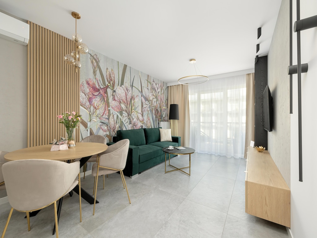 Comfortabel appartement, sauna en binnenzwembad.