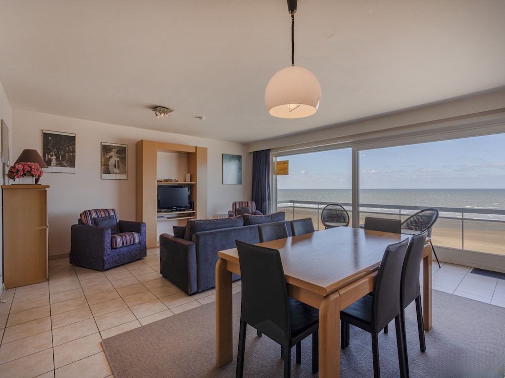Aangenaam appartement aan zee met terras