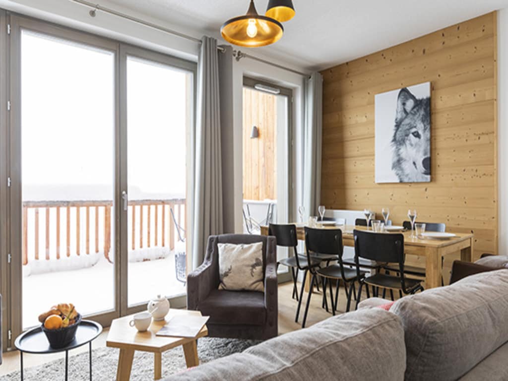 Appartement in La Rosière met ski toegang