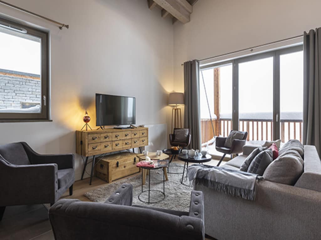 Appartement in La Rosière met Alpenuitzicht