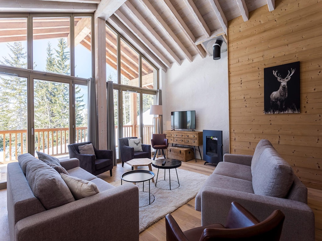 Appartement in La Rosière met Alpenzicht