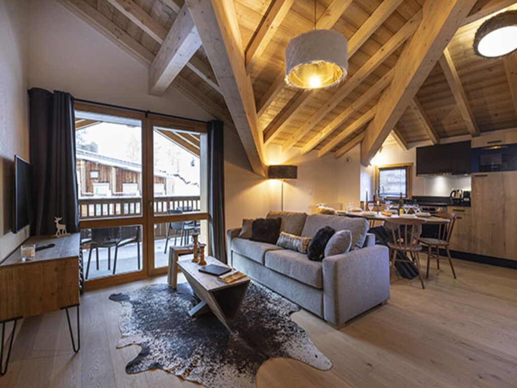 Appartement in Les Deux Alpes met Uitzicht