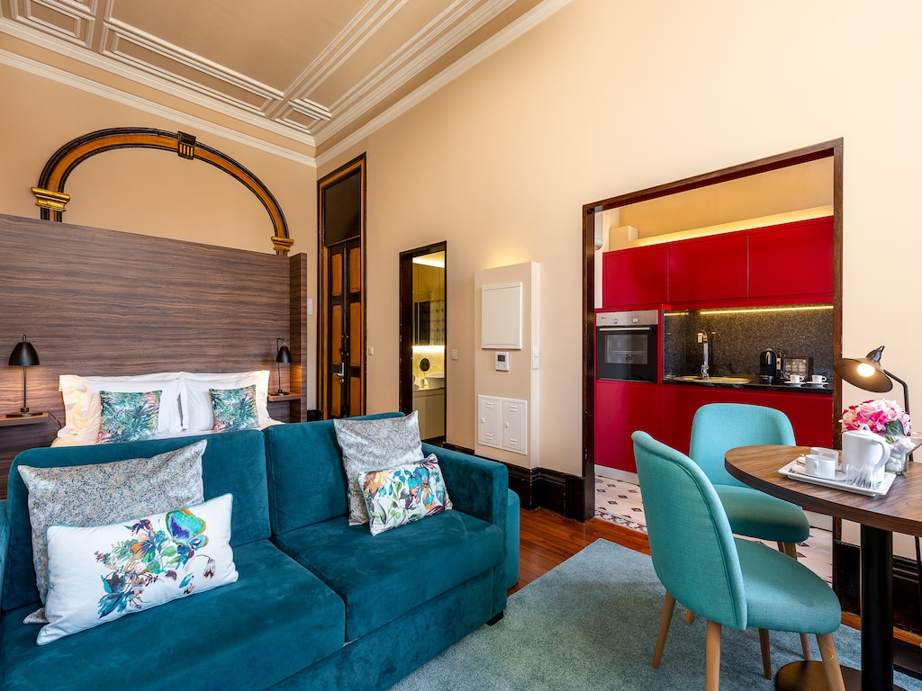 Goed onderhouden studio met airconditioning Porto