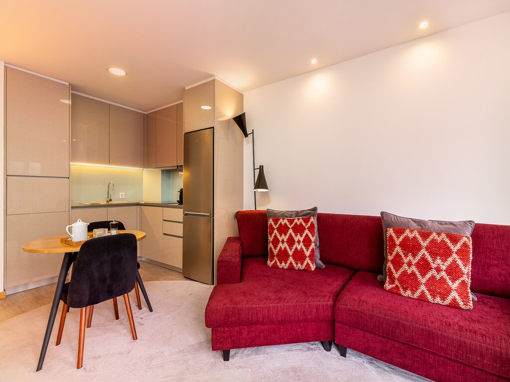 Modern en gezellig appartement, aan het strand
