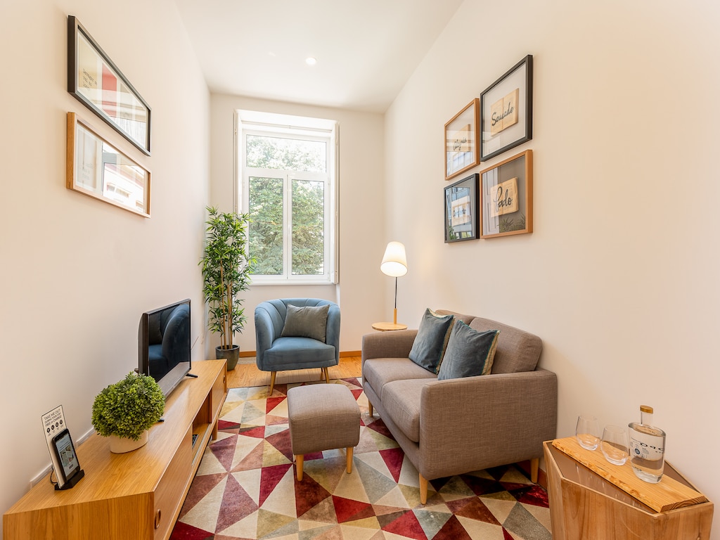 Charmant appartement met 1 slaapkamer in Porto