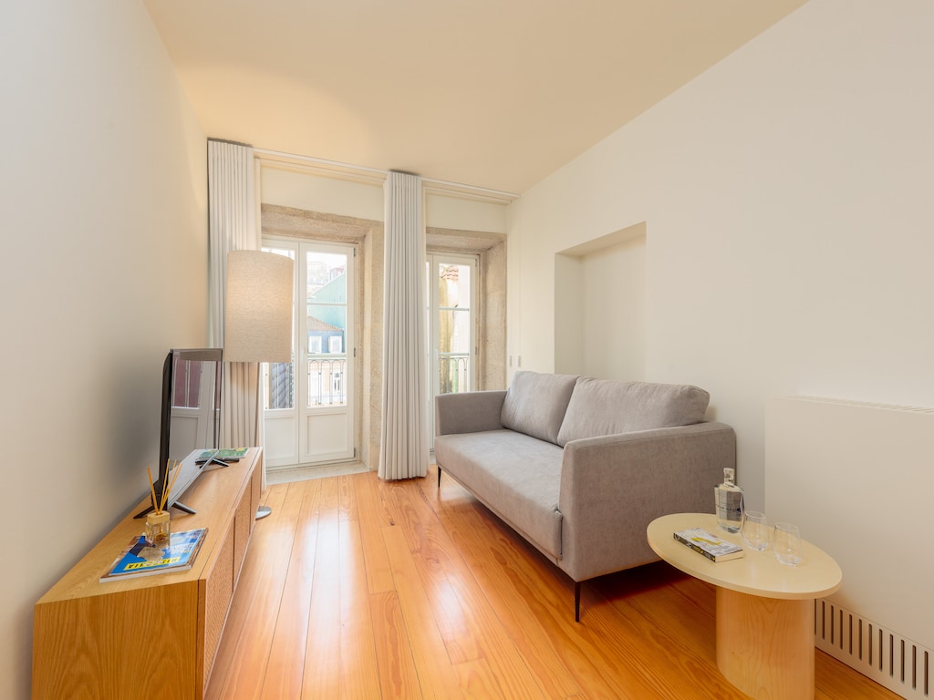 Stedelijk appartement met balkon in Porto