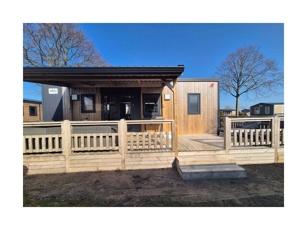 Mobilheim in Renesse mit Schwimmbecken