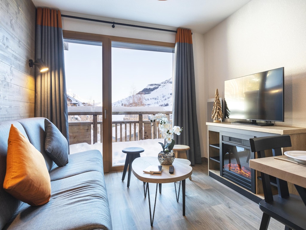 Wohnung in Les Deux Alpes mit Alpenblick