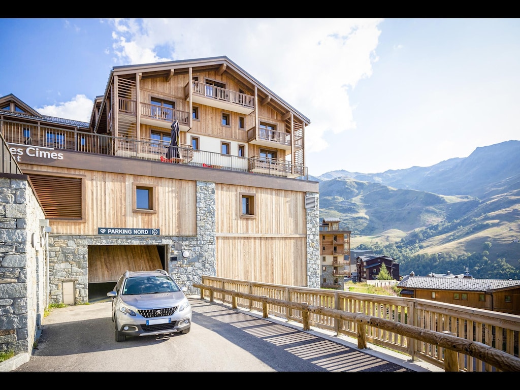 Appartement in Les Ménuires met Spa & Ski