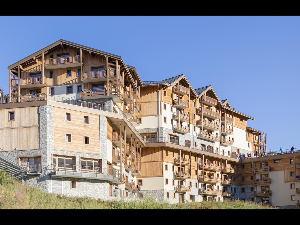Appartement in Les Ménuires met Spa