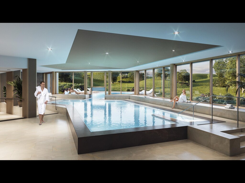 Appartement in Le Corbier met Spa & Zwembad