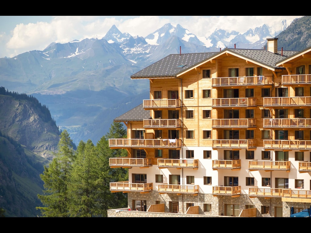 Appartement in Tignes met Spa en Zwembad
