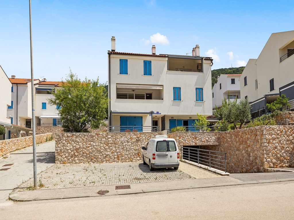 Vakantieappartement met zeezicht in Cres