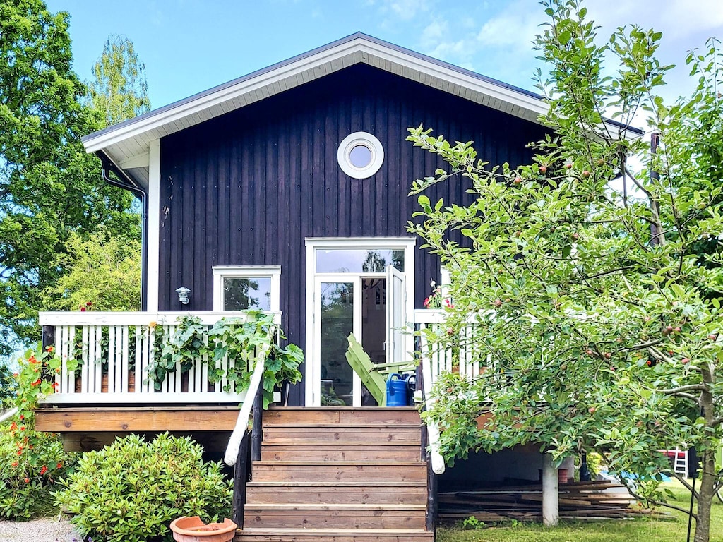 Strandhaus mit Terrasse und Grill