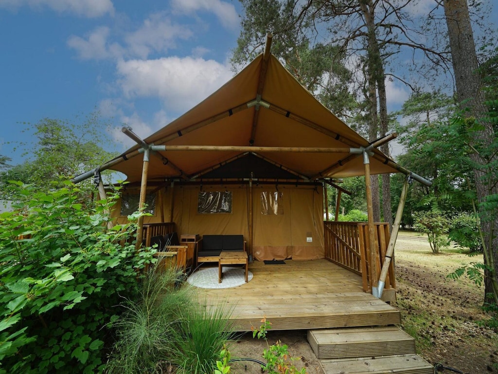 Safari Glamping für vier Personen in Otterlo