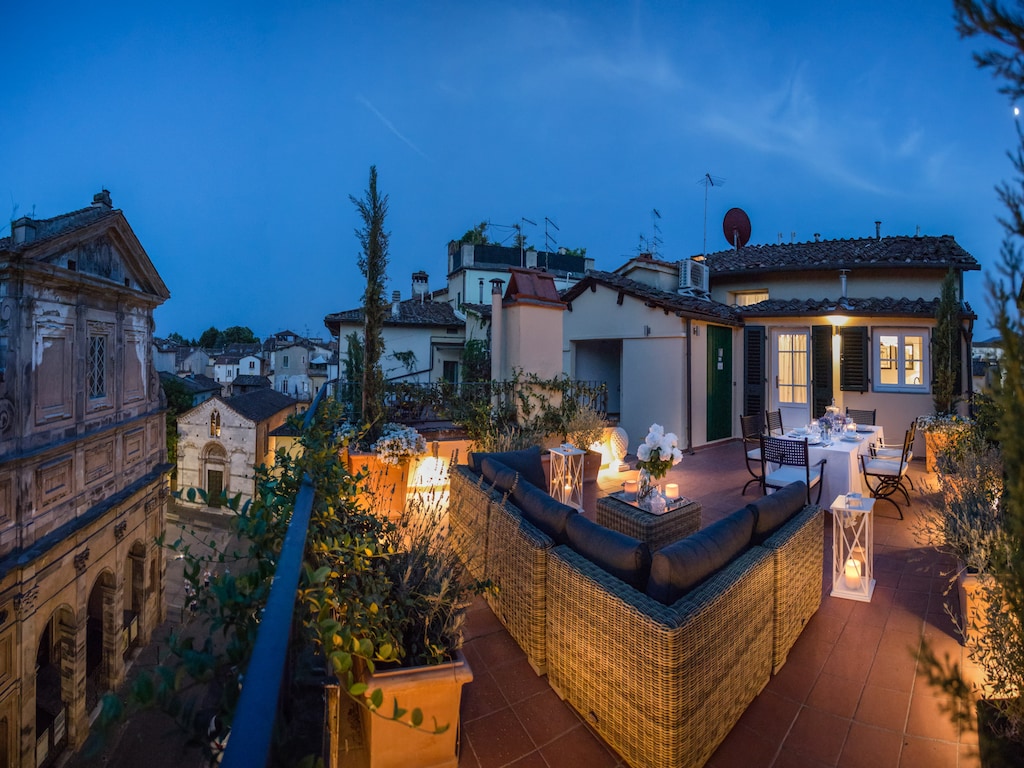 Appartement met terras in het centrum van Lucca