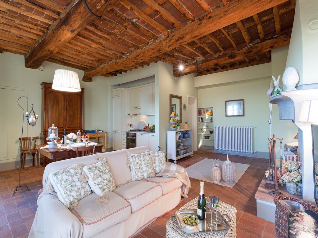 Appartement in Lucca met Toscaanse Uitzicht