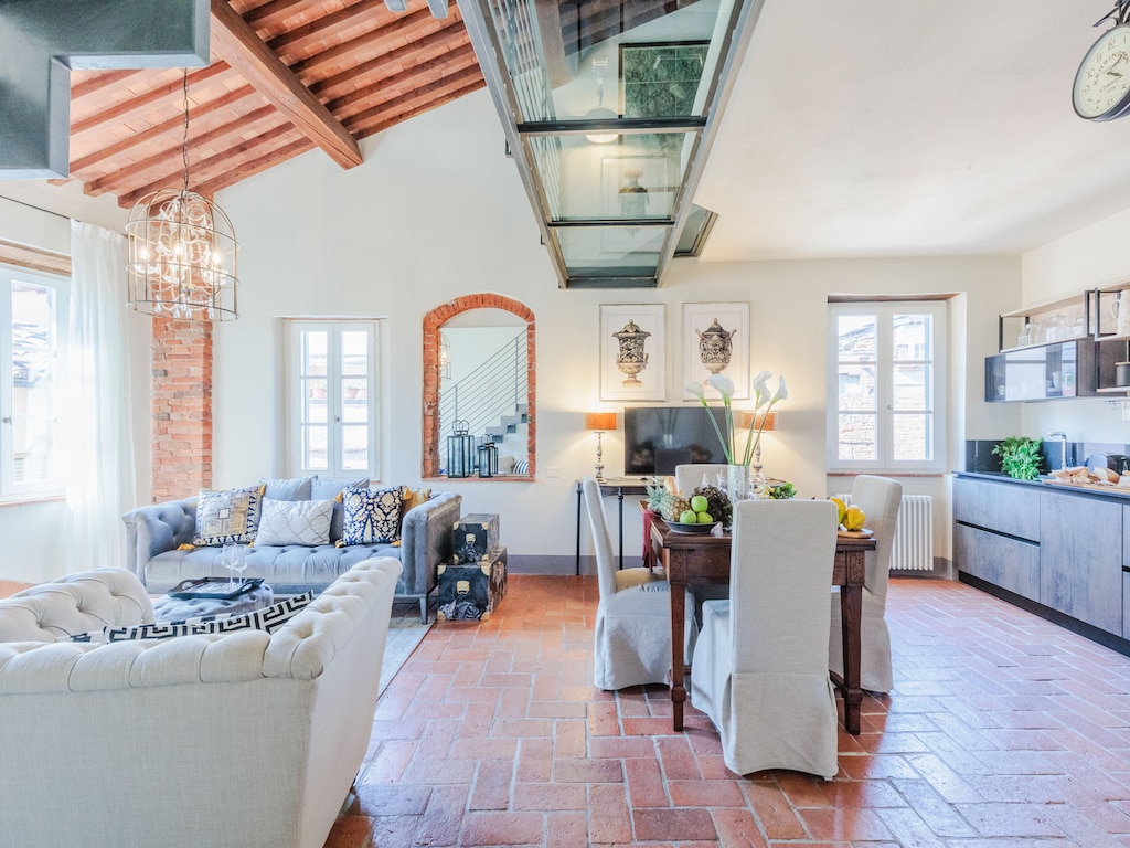 Vintage penthouse in het centrum van Lucca