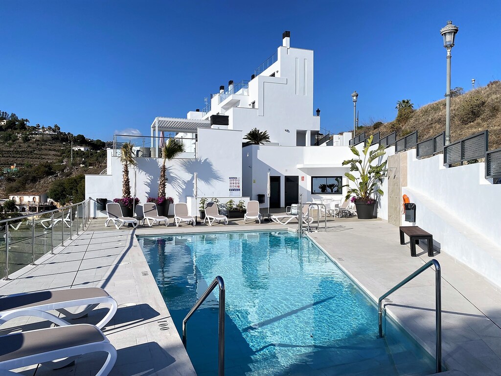 Appartement in Málaga met Zeezicht & Zwembad