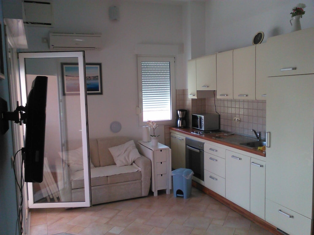 Wohnung in Zaboric in Strandnähe