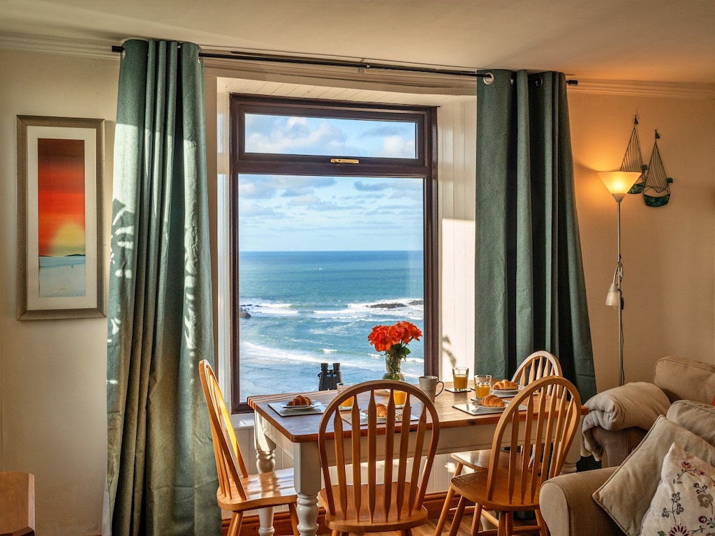 Huisje met zeezicht in Sennen, Geen storting