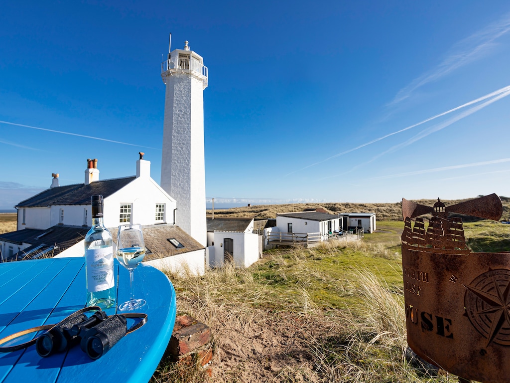 Vuurtoren met uitzicht op zee in Cumbria, Geen storting