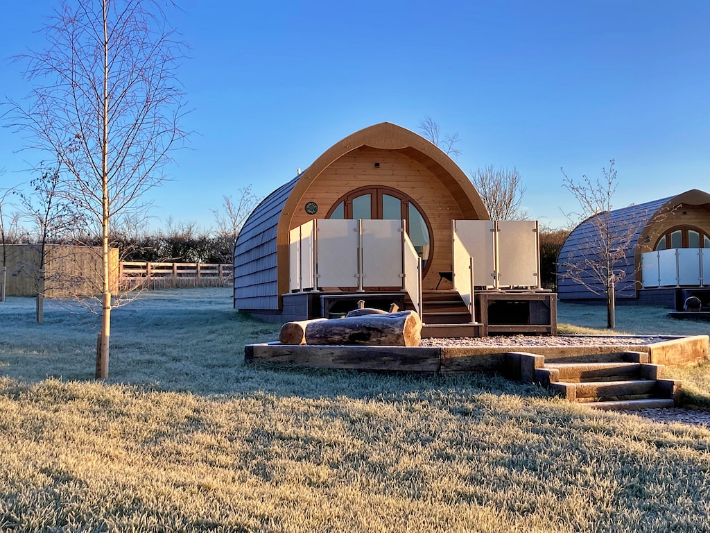 Glamping-pod in Yorkshire Wolds, Geen storting