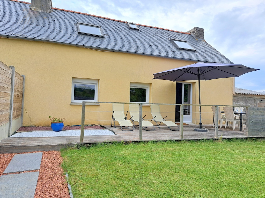 Ferienhaus in Telgruc-sur-Mer am Sandstrand