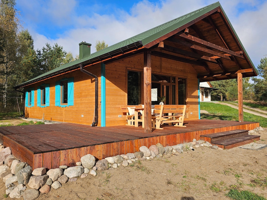 Vakantiehuizen met privéstrand aan het meer